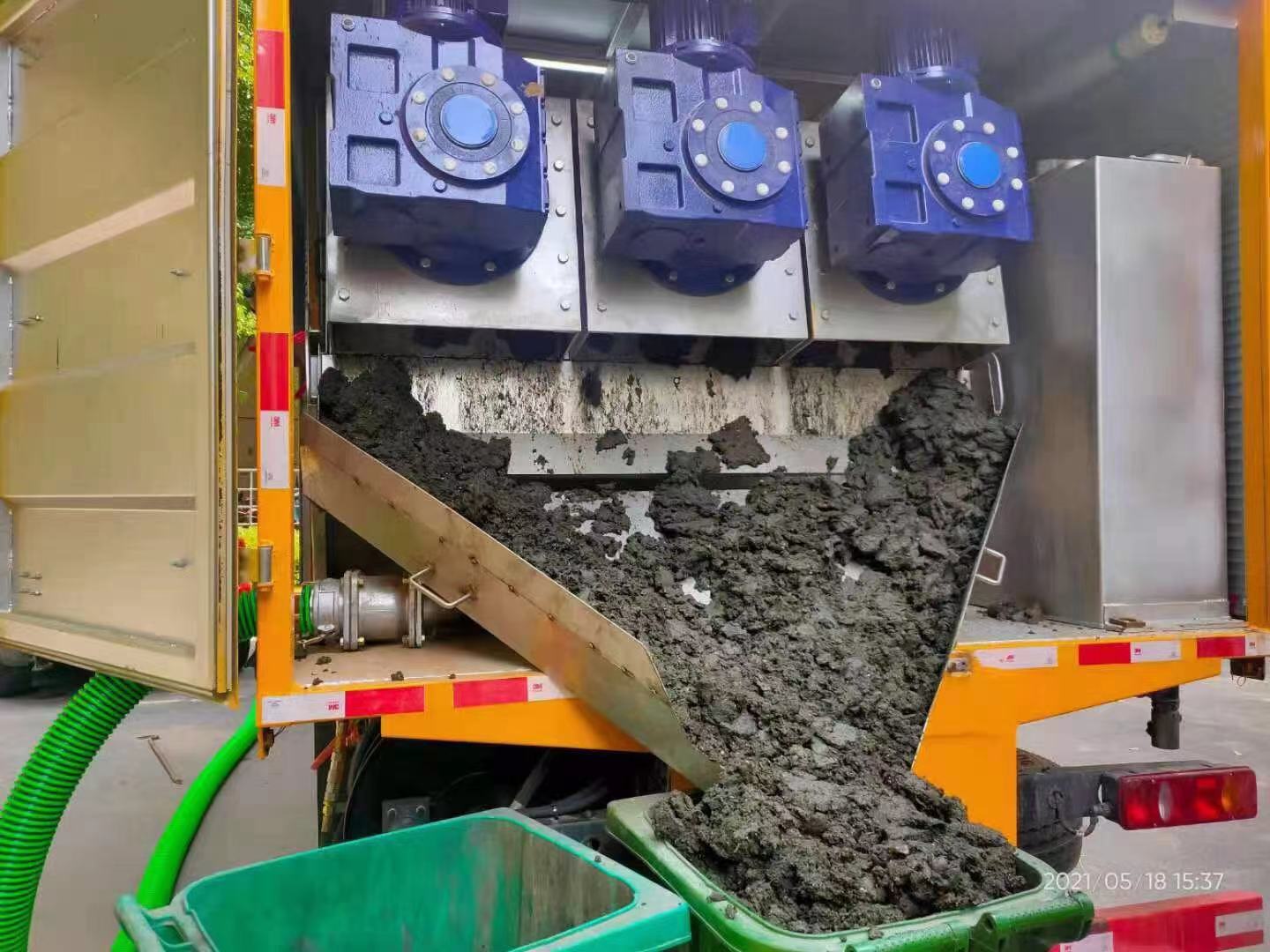 平罗化粪池清掏城市维护站-泥浆净化干湿分离处理